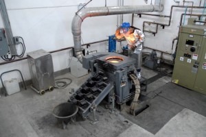 Inductotherm China Gold Pour